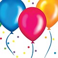 Creative Converting Birthday Balloons 2-Ply Beverage Napkins, 18/Pack