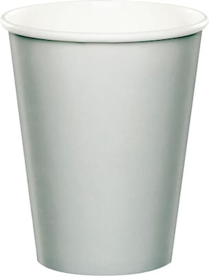 Creative Converting Shimmering Silver Cups, 72 Count (DTC56106BCUP)