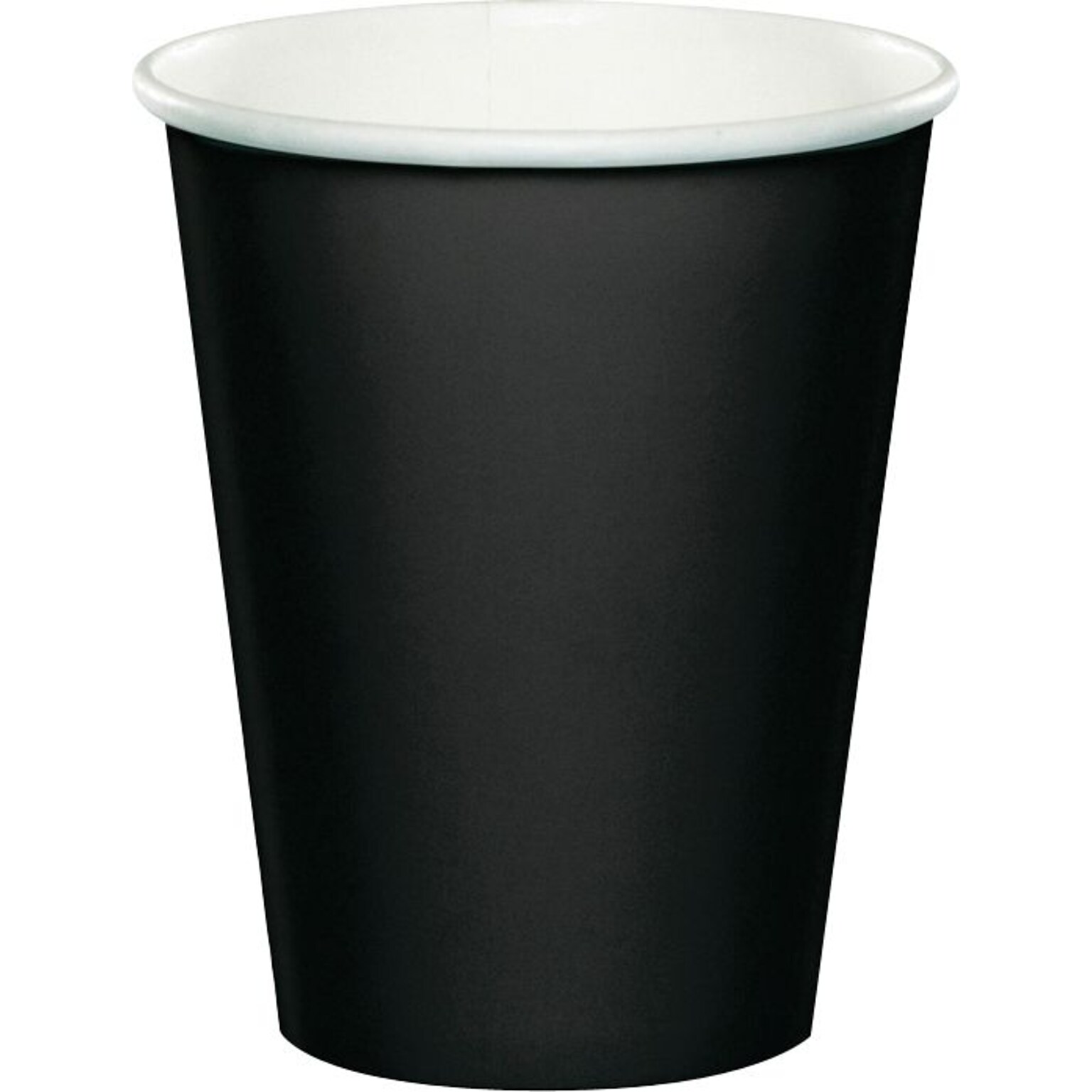 Creative Converting Cups, Black, 72/Pack (DTC56134BCUP)