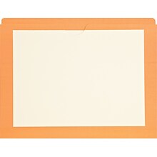 Medical Arts Press®  File Pocket, Letter Size, Orange, 100/Box (M11PKH)