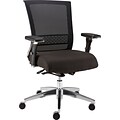 Quill Professional Series 1100TM Task Chair, Mesh, Black, Seat: 16.3-18.7W x 17.1D, Back: 19.5W x 18.7H