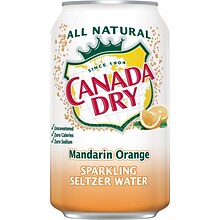 Canada Dry Mandarin Orange Sparkling Water