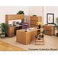 HON® 10700 Series Office Collection in Harvest; Single Left Pedestal Desk, 29-1/2Hx72Wx36"D