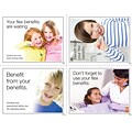 Medical Arts Press® Photo Image Assorted Laser Postcards; Dental Flex Spending People, 100/Pk
