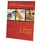 Custom Full Color Menus, 11" x 17", Flat Sheet, White Opaque Smooth 80# with 3 mil. Lamination, 2-Sided