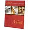 Custom Full Color Menus, 11 x 17, Flat Sheet, White Opaque Smooth 80# with 3 mil. Lamination, 2-Si