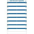 Medical Arts Press®Type-On Write-On Sheet Style Labels, Dk. Blue