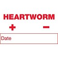 Medical Arts Press® Medical Laboratory Labels, Heartworm, White, 7/8x1-1/2, 500 Labels