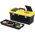 STANLEY® 019151M Series 2000 Toolbox With Tray, Black