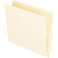 Pendaflex End Tab File Folder, Straight Cut, Letter Size, Manila, 100/Box (PFX H114D)