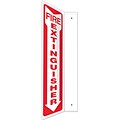 Accuform Fire Extinguisher Projection Sign, Red/White, 18H x 4W (PSP426)