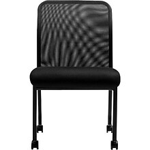 Offices To Go Mesh Back Guest Chair, Black (OTG11761B)