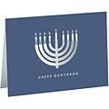 Holiday Expressions®, Silver  Menorah With Self-Stick Envelopes