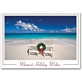 Holiday Expressions®, Beachy Holiday Cards With Gummed Envelopes