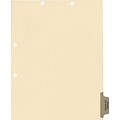 Medical Arts Press® Position 6 Colored Side-Tab Chart Dividers, Previous Medical Records, Gray