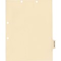 Medical Arts Press® Position 5 Colored Side-Tab Chart Dividers, Miscellaneous, Clear