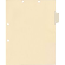 Medical Arts Press® Write-On Side-Tab Chart Dividers, Position 2