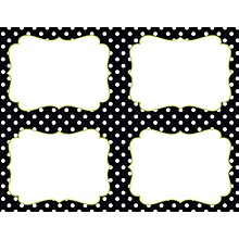 Great Papers® Black & White Dots 4-Up Postcards, 80/Pack