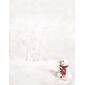 Great Papers Holiday Stationery Snowman In Red Scarf, 80/Count (2011865)