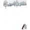 Great Papers Holiday Stationery Winter Scene & Sled, 80/Count (2011872)