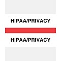 Medical Arts Press® Standard Preprinted Chart Divider Tabs, HIPAA/Privacy, Red