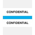 Medical Arts Press® Standard Preprinted Chart Divider Tabs; Confidential, Blue