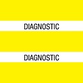 Medical Arts Press® Large Chart Divider Tabs, Diagnostic, Yellow