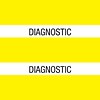 Medical Arts Press® Large Chart Divider Tabs, Diagnostic, Yellow