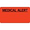 Medical Arts Press® Chart Alert Medical Labels, Medical Alert, Red, 1-3/4x3-1/4, 500 Labels