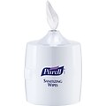 PURELL Universal Wall Mounted Hand Sanitizer Dispenser, White (9019-01)