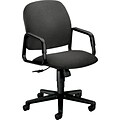 HON Solutions - 4000 Series Executive/Office Chair, Fabric, Gray, Seat: 20W x 17 3/4D, Back: 20 1/2W x 23/4H