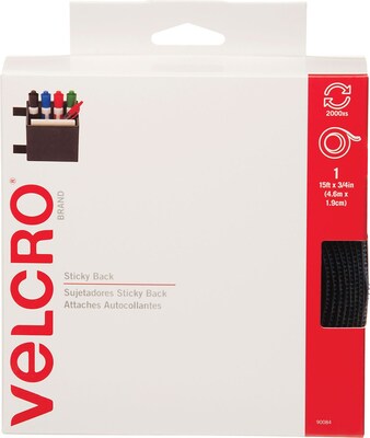 VELCRO® brand STICKY BACK(R) Tape 3/4x15, Navy