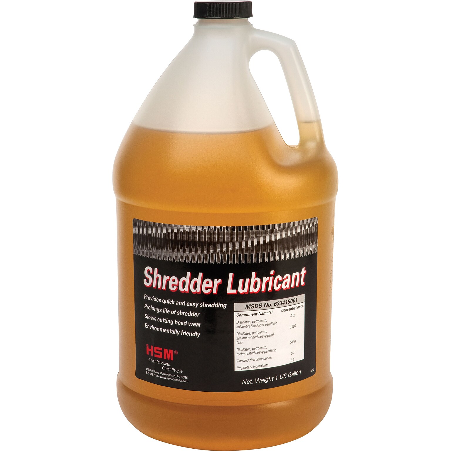 HSM315P Shredder Oil, 4/case