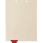 Medical Arts Press® Position 2 Colored End-Tab Chart Dividers, Prescriptions, Red