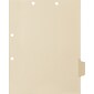 Medical Arts Press® Write-On Side-Tab Chart Dividers, Position 5