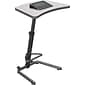 Balt Up-Rite Student Height Adjustable Sit/Stand Desk, Gray Nebula, 26" - 43"H x 26.6"W x 20"D