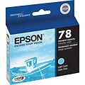 Epson T78 Light Cyan Standard Yield Ink Cartridge