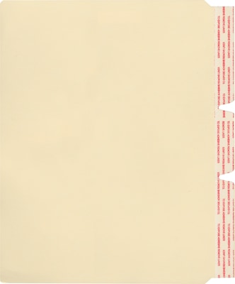 Medical Arts Press® File Folder Dividers; Side Flap, 500/Box