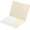 Medical Arts Press Letter Size Top-Tab Manila File Folders; Full Cut, 1/2 Pocket, 50/Box (31437)