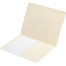 Medical Arts Press Letter Size Top-Tab Manila File Folders; Full Cut, 1/2 Pocket, 50/Box (31437)