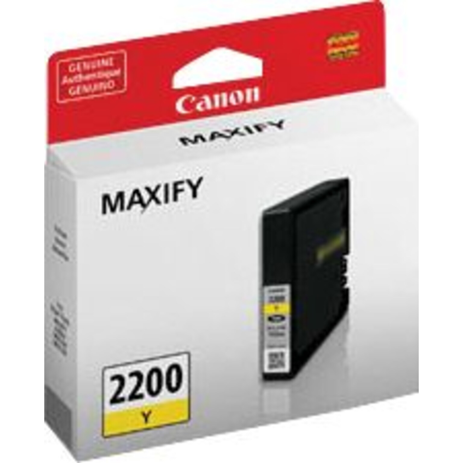 Canon 2200 Yellow Standard Yield Ink Cartridge (9306B001)