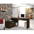 Bestar® Modula Collections in Tuxedo; L-Desk