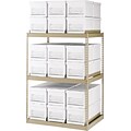 Edsal® Rivet Lock Storage Rack; 60Hx42Wx30D, 36-Box Capacity