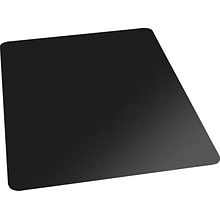 Quill Brand® 36 x 48 Low-Pile Chair Mat, Black, No Lip (26991)
