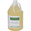 Biotone Nutri-Naturals Massage Oil, Nature Scent, 1 Gallon Bottle, 6/Case (NNO1GCS)