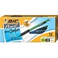 BIC Matic Grip Mechanical Pencil, 0.7mm, #2 Hard Lead, Dozen (40473/MPG11)