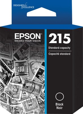 Epson T215 Black Standard Yield Ink Cartridge   (T215120-S)