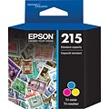 Epson T215 Tri-Color Standard Yield Ink   Cartridge