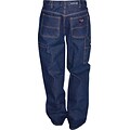 Workrite® Walls® 14 oz. Denim Flame Resistant 5-Pocket Utility Jeans, Stonewashed, 46 x 32