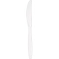 Solo Guildware® Extra Heavyweight Polystyrene Knife, White, 1000/Carton